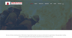 Desktop Screenshot of fireprotection-va.com